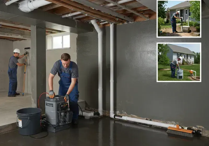 Basement Waterproofing and Flood Prevention process in Oak Park, CA